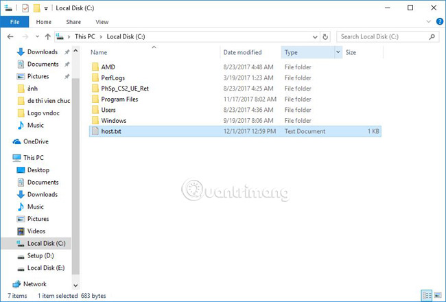 How to create a new host file on Windows Picture 4