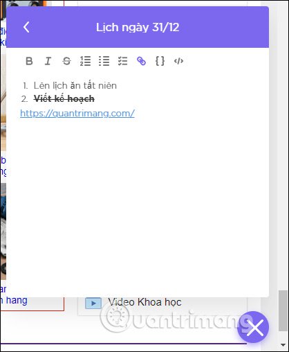 How to create a note on Chrome with Notepad By ClickUp Picture 7