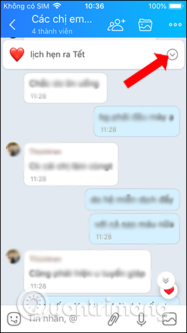 How to create a note on the Zalo group Picture 17