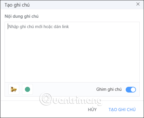 How to create a note on the Zalo group Picture 2