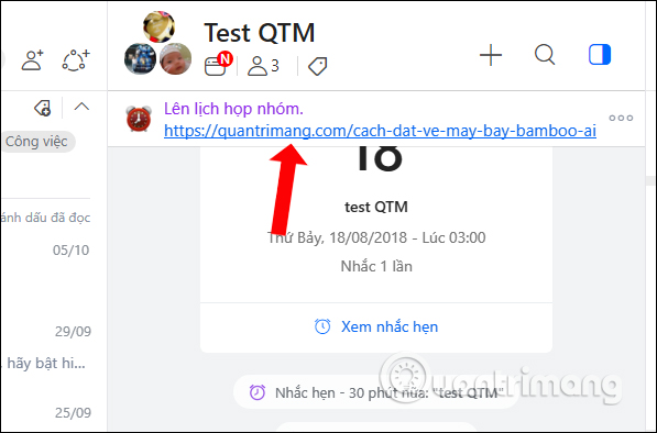How to create a note on the Zalo group Picture 5
