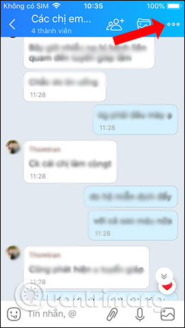 How to create a note on the Zalo group Picture 9