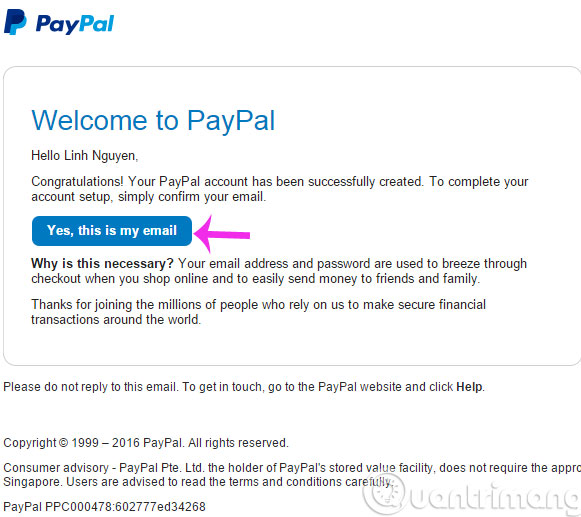 How to create a PayPal account? Picture 8