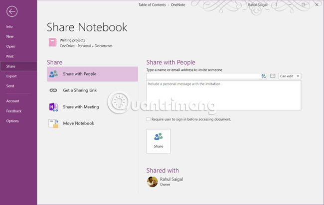 How to create a Personal Wiki using Microsoft OneNote Picture 9