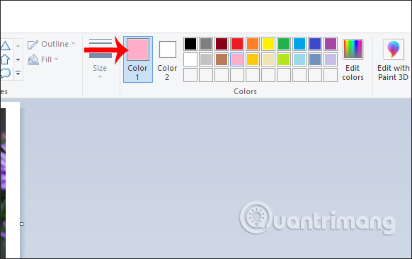 How to create a photo frame on Paint Picture 5