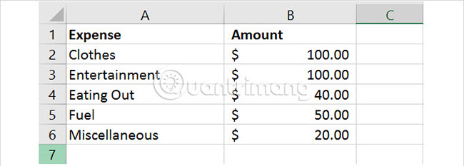 How to create a pie chart in Microsoft Excel Picture 1