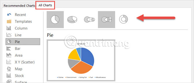 How to create a pie chart in Microsoft Excel Picture 4