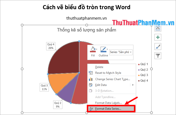 Biểu đồ tròn: Biểu đồ tròn là một công cụ hữu ích để hiển thị những phần trăm của một nhóm dữ liệu. Với biểu đồ tròn, bạn có thể mô tả một cách đầy đủ về tỷ lệ phân bố của một tập dữ liệu. Hãy xem hình minh họa để tìm hiểu thêm về biểu đồ tròn.