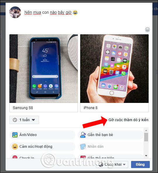 How to create a poll on Facebook Picture 5