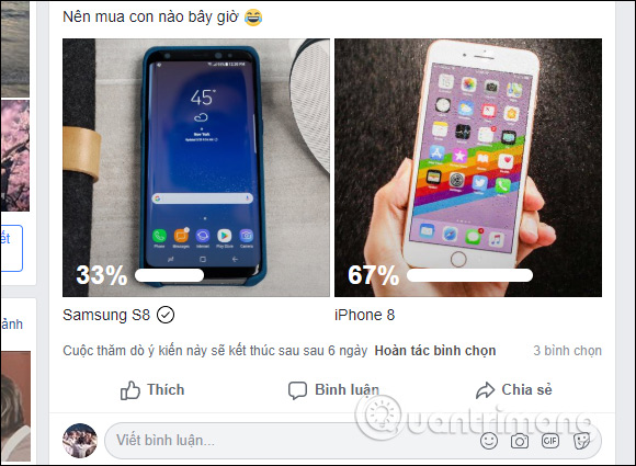 How to create a poll on Facebook Picture 6