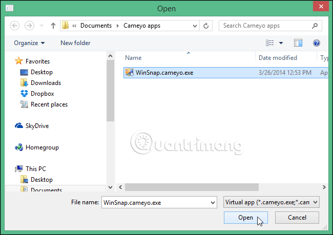 How to create a portable version for Windows software with Cameyo Picture 18