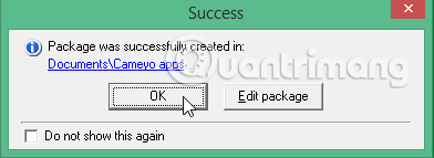 How to create a portable version for Windows software with Cameyo Picture 7