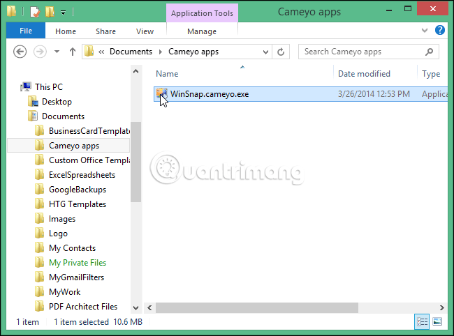 How to create a portable version for Windows software with Cameyo Picture 8