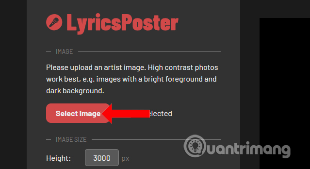 How to create a poster from the lyrics Picture 2