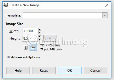 How to create a poster with the Text Portrait effect in GIMP Picture 2
