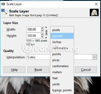 How to create a poster with the Text Portrait effect in GIMP Picture 4