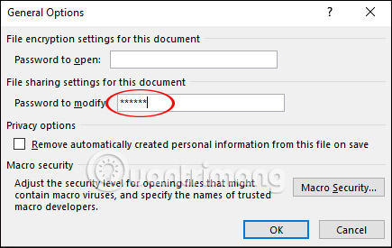 How to create a PowerPoint file password Picture 11