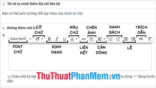 How to create a professional Gmail signature 2020 Picture 4