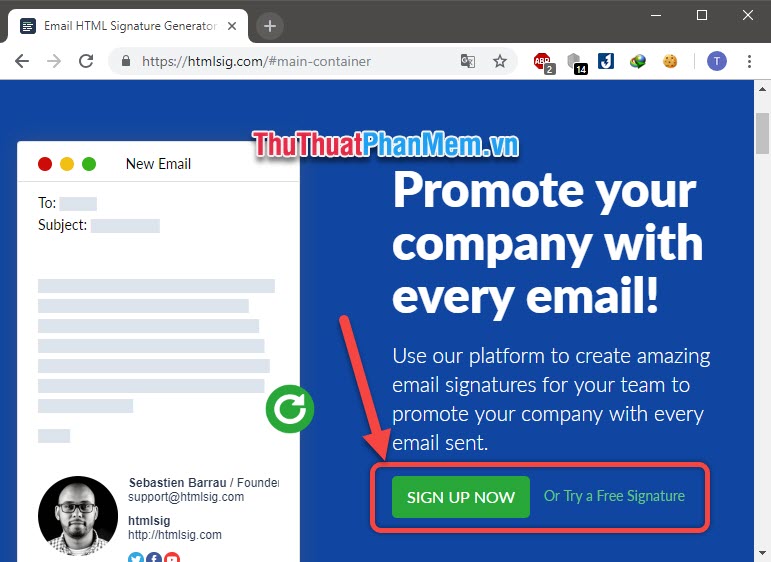 How to create a professional Gmail signature 2020 Picture 52
