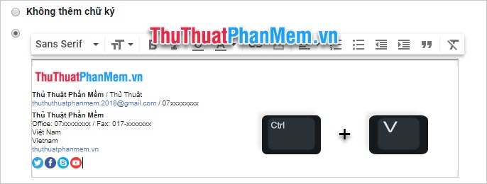 How to create a professional Gmail signature 2020 Picture 56