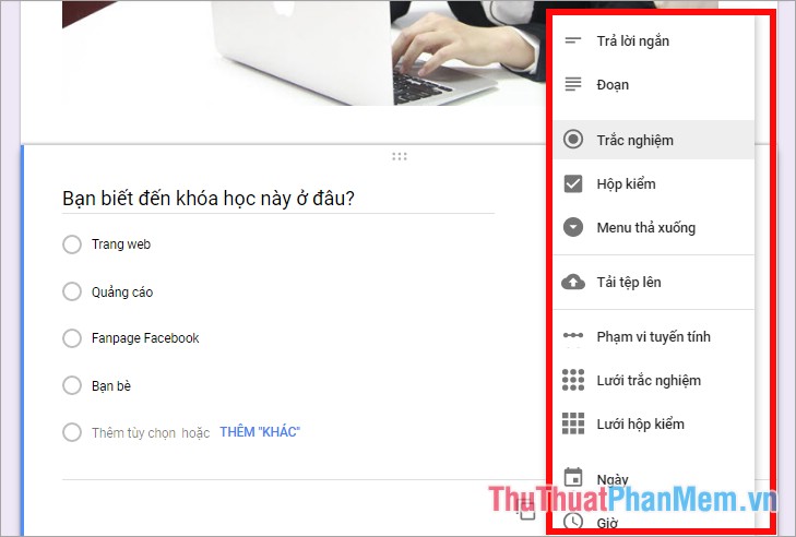 How to create a professional Google Form Picture 13