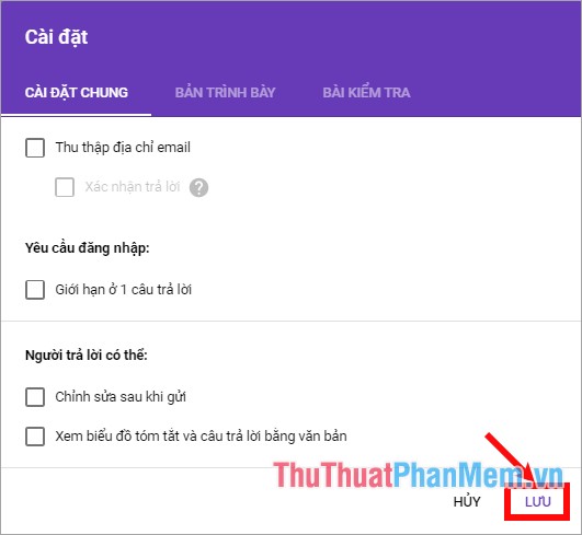 How to create a professional Google Form Picture 18