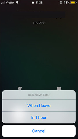 How to create a quick reply to a call on iPhone Picture 8