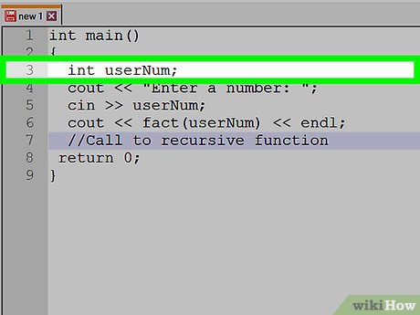 How to Create a Recursive Function in C++