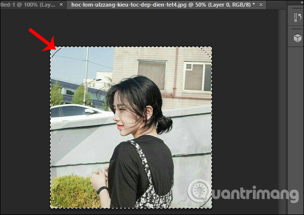 How to create a rounded image in Photoshop Picture 6