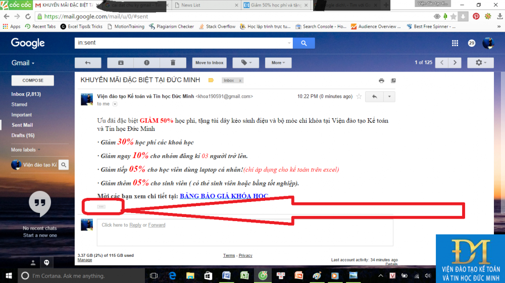 How to Create a signature for Gmail and insert photos, links, Anchor Text into Gmail signatures Picture 4
