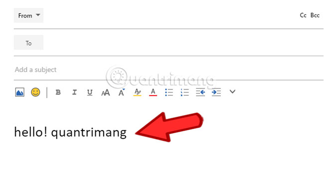 How to create a signature in a Hotmail mailbox Picture 4