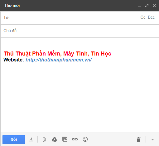 How to create a signature in Gmail Picture 5