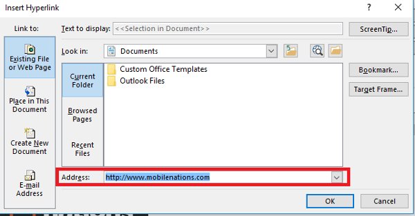 How to create a signature in Outlook 2010, 2016 Picture 6
