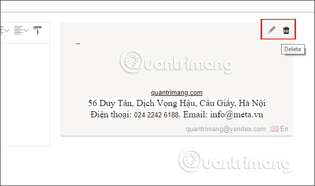 How to create a signature on Yandex Mail Picture 7