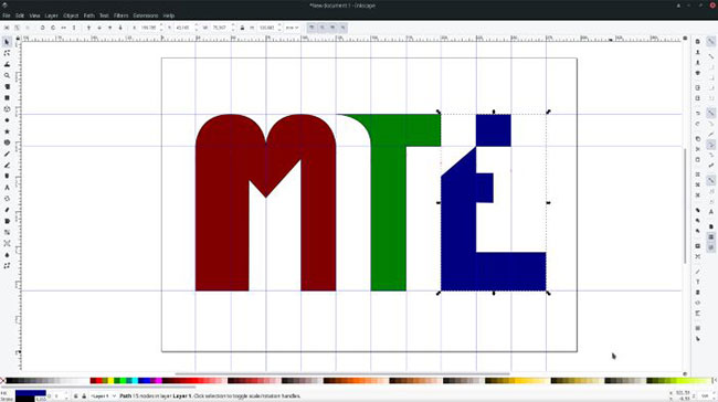 How to create a simple logo with InkScape Picture 7