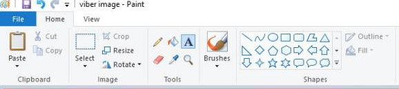 How to create a simple Mau Mau Tu New Year greeting card with Paint Picture 4