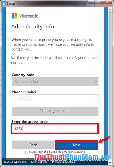 How to create a Skype account for new users - Sign up for a Skype account Picture 12