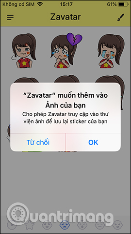 How to create a sticker Zalo, Facebook is extremely good Picture 9