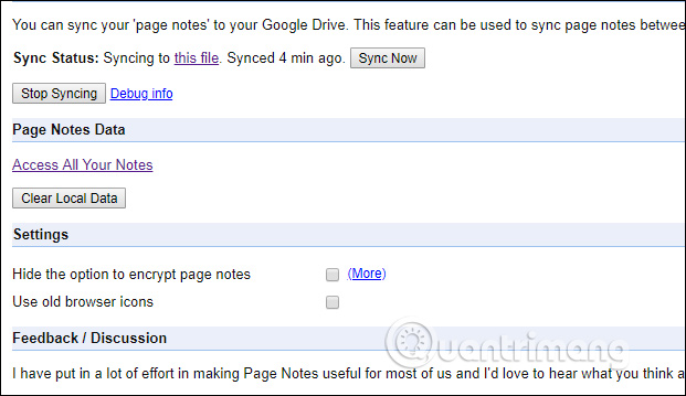 How to create a sync note on Google Drive Picture 12