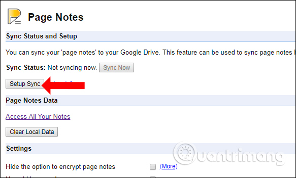How to create a sync note on Google Drive Picture 8