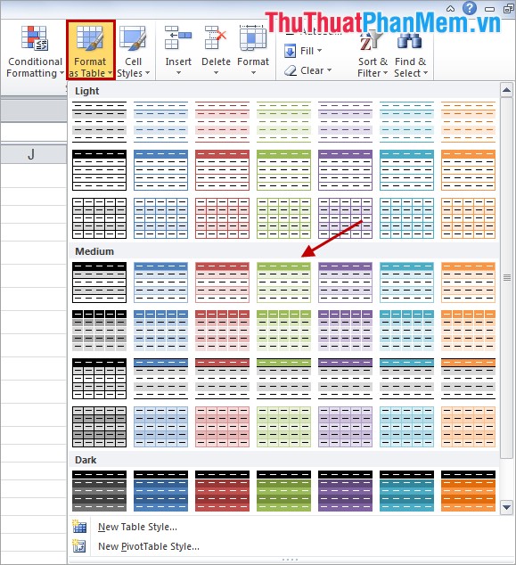 How to create a table and insert a table in Excel? Picture 5