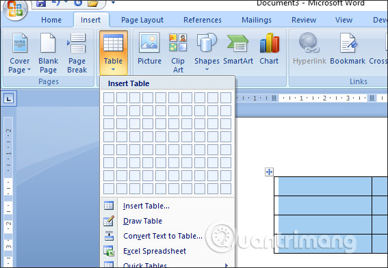 How To Draw Table Border In Word