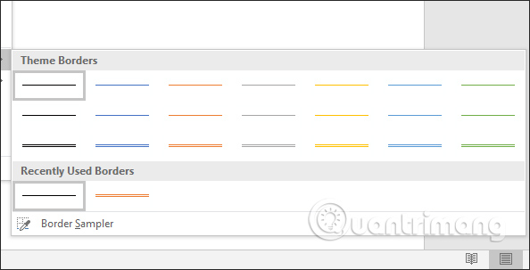 How to create a table border in Word Picture 8