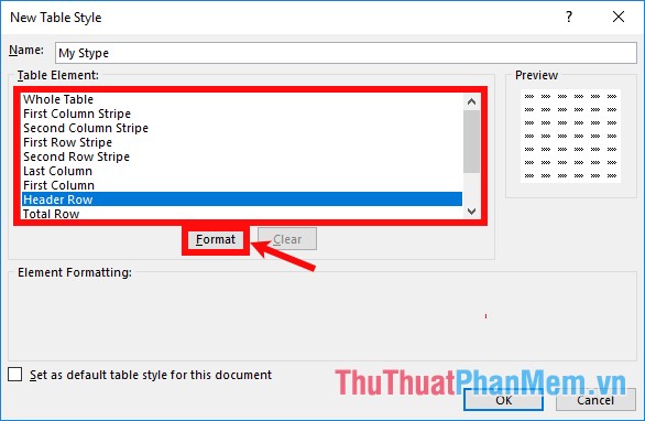 How to create a table, insert a table in Excel 2016 Picture 12