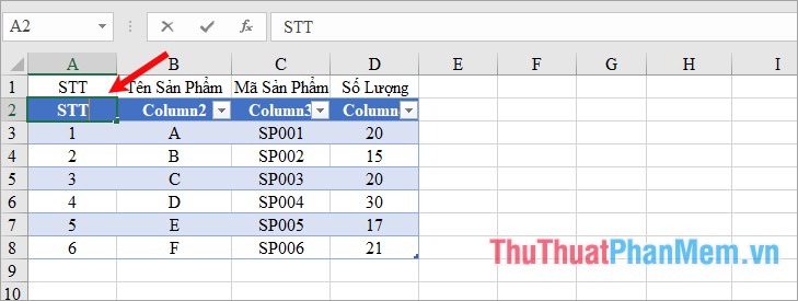 How to create a table, insert a table in Excel 2016 - TipsMake.com