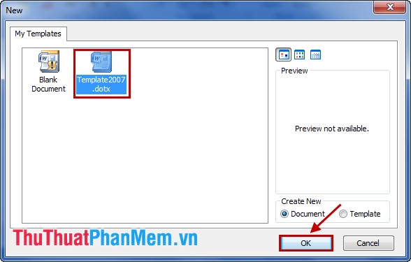 How to create a Template template in Word 2007 and Word 2010 Picture 16