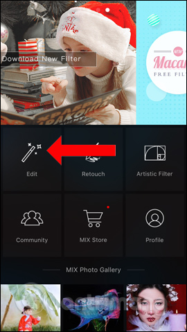 How to create a thousand-star sky image on smartphones Picture 3