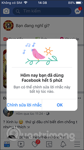 How to create a time limit to use Facebook Picture 10