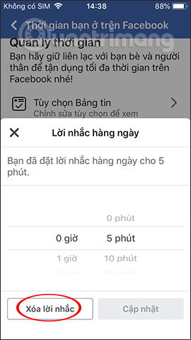 How to create a time limit to use Facebook Picture 11