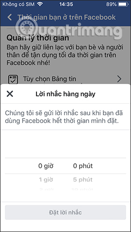 How to create a time limit to use Facebook Picture 6